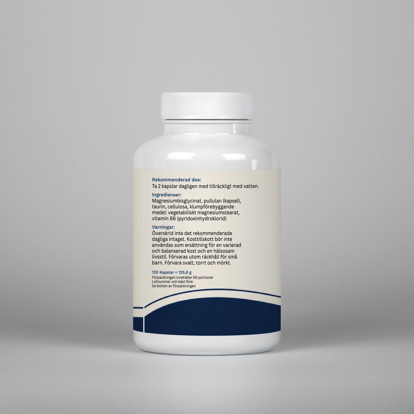 Magnesium Bisglycinate - 120 Capsules