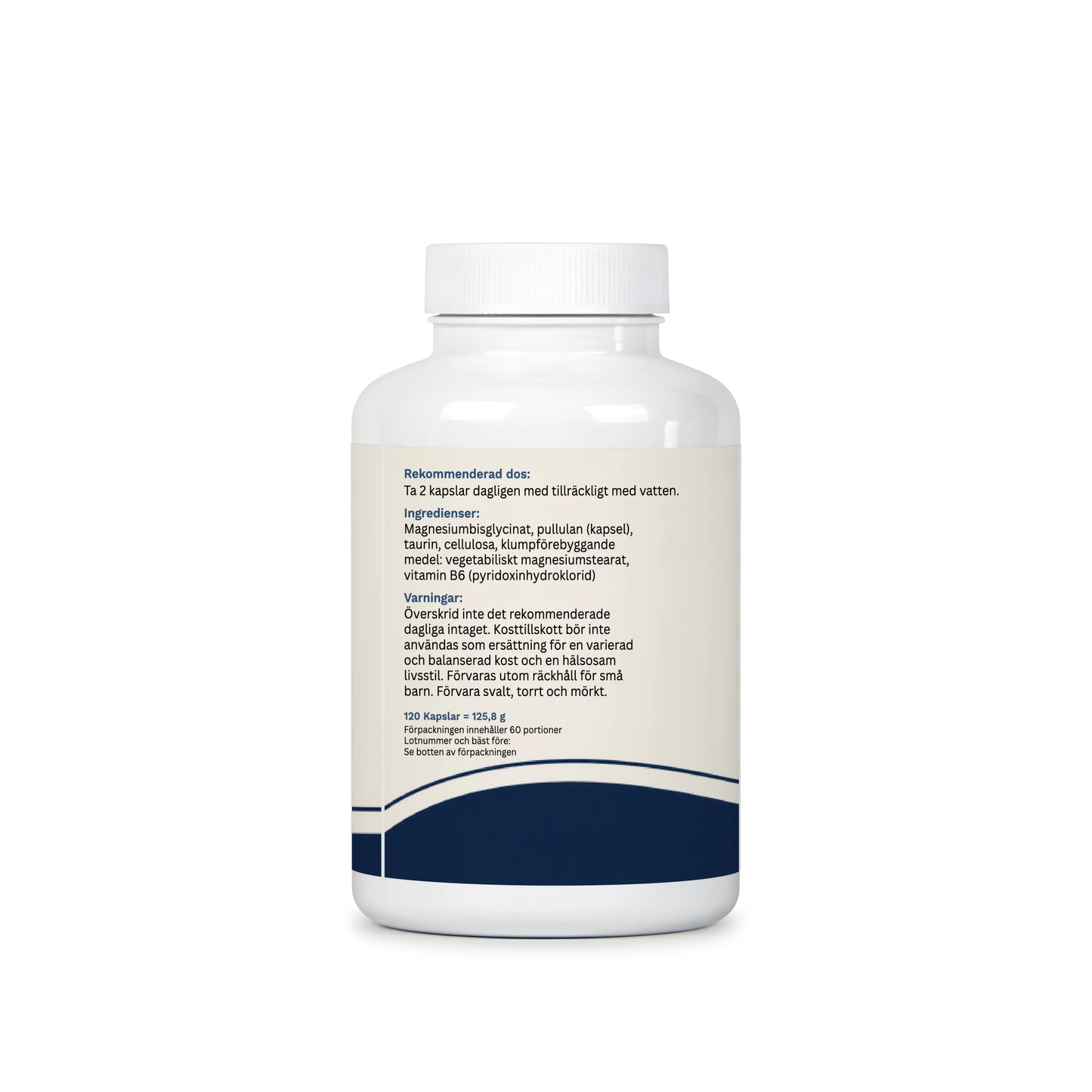 Magnesium Bisglycinate - 120 Capsules
